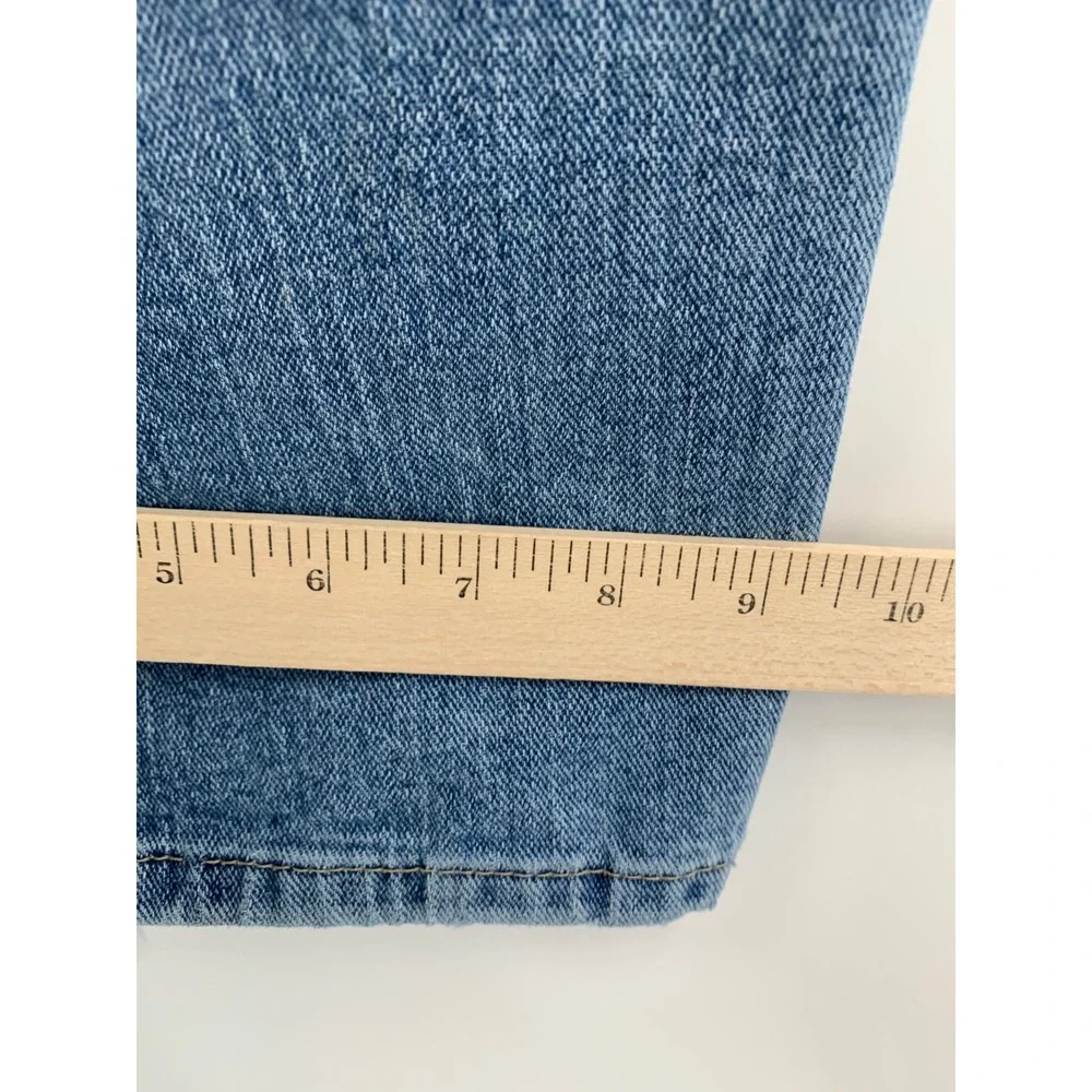 Ariat M2 Jeans Mens 40x32 Blue Relaxed Boot Cut Distressed Workwear Western